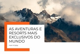 As Aventuras Mais Originais - Página Inicial