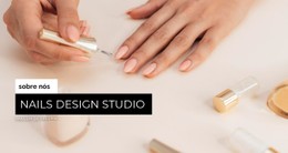 Nails Design Studio Modelo CSS Responsivo