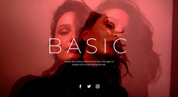 Base Unit - Personal Website Template