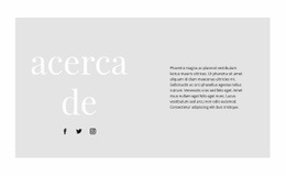 Impresionante Página De Destino Para Información Sobre Nuestro Inicio