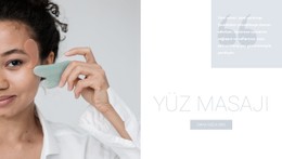 Yüz Masajı CSS Form Şablonu