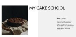 Baking School - Customizable Professional Web Page Design