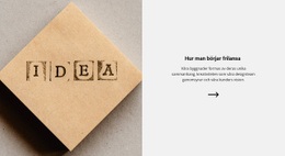 Nya Idéer För Utveckling - Webbplats Med Nedladdning Av HTML-Mall