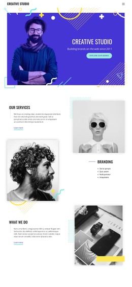 We Make Your Brand Well-Defined Flexbox Template