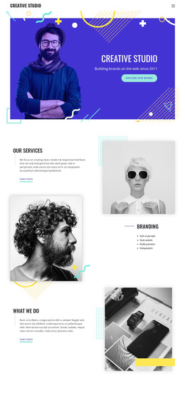 Free Online Template For We Make Your Brand Well-Defined