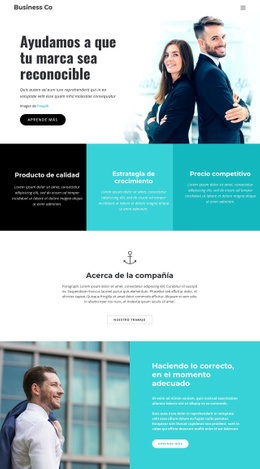 Compañía De Negocios: Diseño De Sitios Web Definitivo