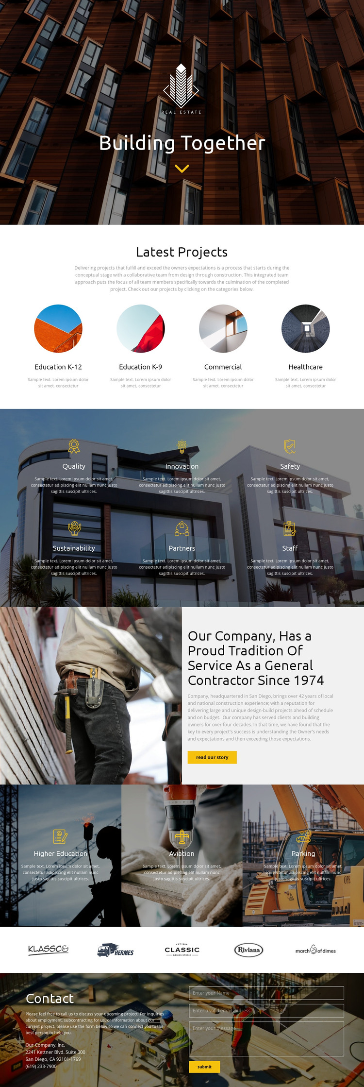 Building HTML Template