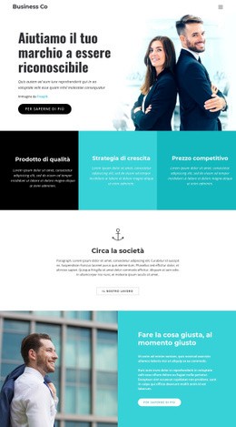 Azienda Commerciale - Design Del Sito Web Definitivo