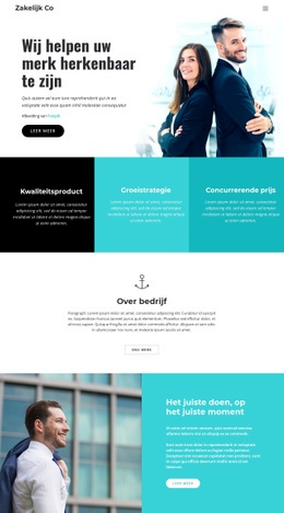 Onderneming - Ultiem Website-Ontwerp
