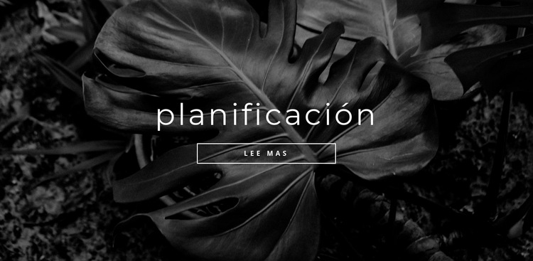 Planifica tu tiempo Plantilla de sitio web