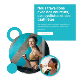 Thème WordPress Nous Travaillons Avec Des Coureurs Pour N'Importe Quel Appareil