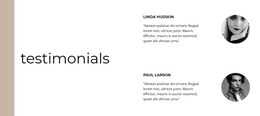 Opinions about our work - CSS Template by Nicepage