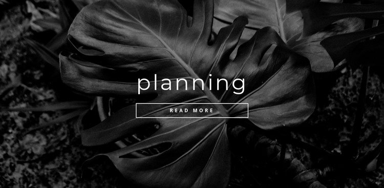 Planning your time HTML Template