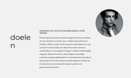 HTML-Paginaontwerp Voor We Stellen Realistische Doelen