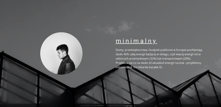 Minimalne rozwiązania maksymalny wynik Szablon HTML5