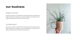 Our Successful Business - Example Of Static Website