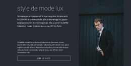 Style De Mode Pour Hommes – Modèle Gratuit