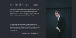 Estilo De Moda Masculina Modelo De Loja