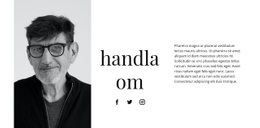 Gratis Nedladdning För Affärshistorier Från En Ledare HTML-Mall