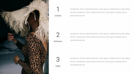 Categories Of Our Products Homepage Design