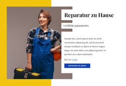 Spezialisten Für Reparaturen Zu Hause Einfache CSS-Vorlage