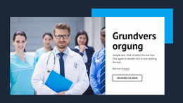 Medizinische Grundversorgung - Moderne Joomla-Vorlage