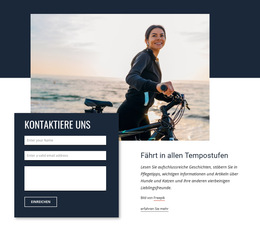 Fährt In Allen Tempostufen – Website-Vorlage Kostenlos Herunterladen