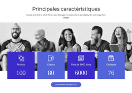 Thème WordPress Premium Pour Réalisations De Notre Entreprise