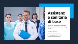 Assistenza Medica Primaria Sito Web A Pagina Singola