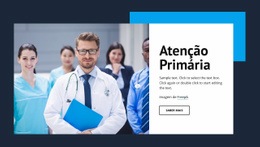 Cuidados Médicos Primários – Design Responsivo