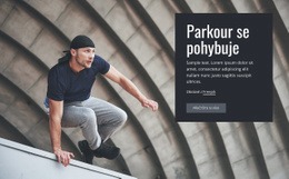 Šablona Návrhu Pro Parkour Se Pohybuje