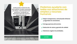Algo En Lo Que Te Podemos Ayudar Plantilla De Sitio Web HTML CSS