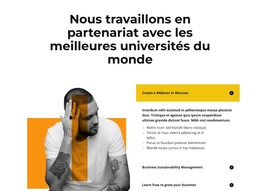 Disposition Du Site Web Pour Expert Notre Société Membre