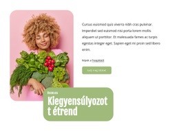 Kiegyensúlyozott Étrend – Céloldal