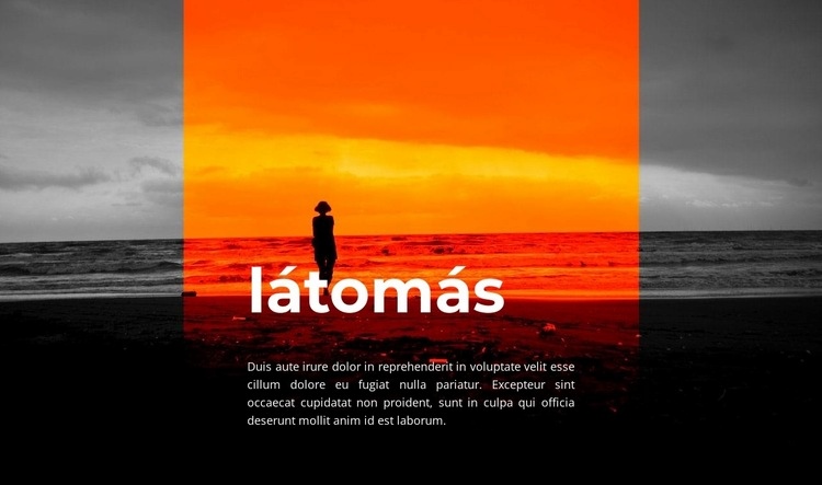 Naplemente látás WordPress Téma