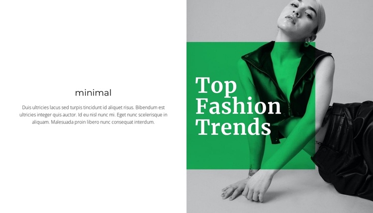 Trends queen Joomla Template