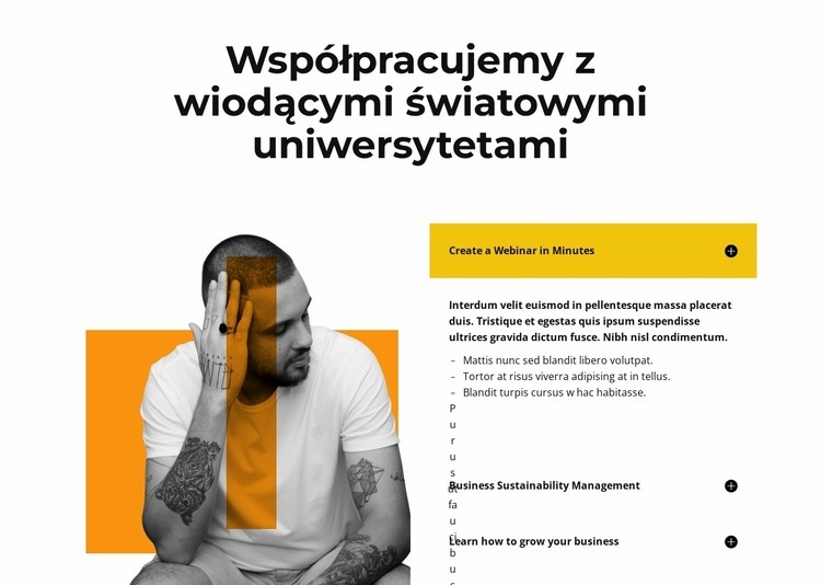 Ekspert członek naszej firmy Wstęp