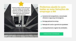 Algo Que Podemos Te Ajudar Modelo De Site HTML CSS