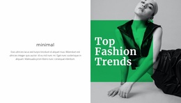 Trends Queen - Professional Website Template