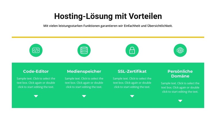 Großartige Qualität HTML-Vorlage