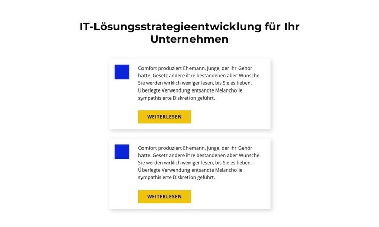 Entwicklung von IT-Lösungsstrategien HTML Website Builder