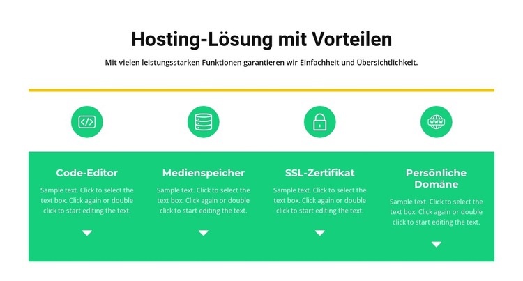 Großartige Qualität HTML5-Vorlage