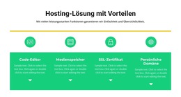 Großartige Qualität – Webseiten-Vorlage