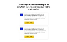 Développement De La Stratégie De Solutions Informatiques Modèle De Site Web CSS Gratuit