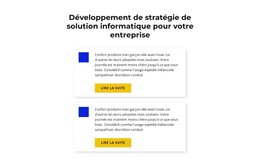 Développement De La Stratégie De Solutions Informatiques - Fonctionnalité Cms Intégrée