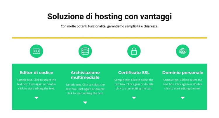 Magnifica qualità Modello HTML