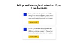 Sviluppo Di Strategie Di Soluzioni Informatiche - Pagina Di Destinazione Gratuita