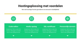 Prachtige Kwaliteit - Webpaginasjabloon