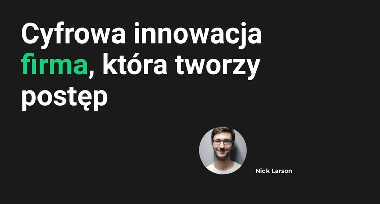 Usługi IT tworzące oprogramowanie Szablon CSS