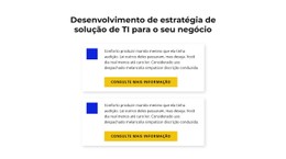 Desenvolvimento De Estratégia De Solução De TI Modelo De Site CSS Gratuito